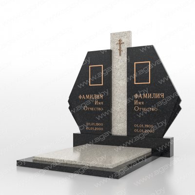 Памятники на два человека на могилу