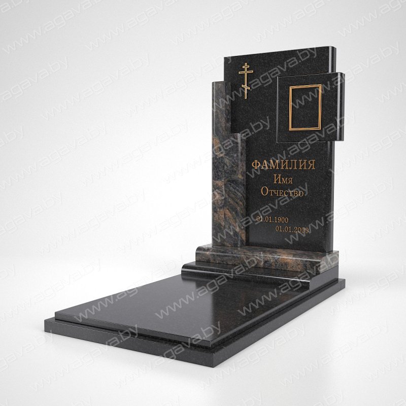 Элитные надгробный гранитный памятник F-09 Aurora на могилу