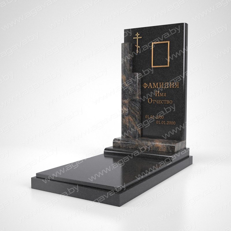 Элитные надгробный мраморный памятник F-08 Aurora на кладбище