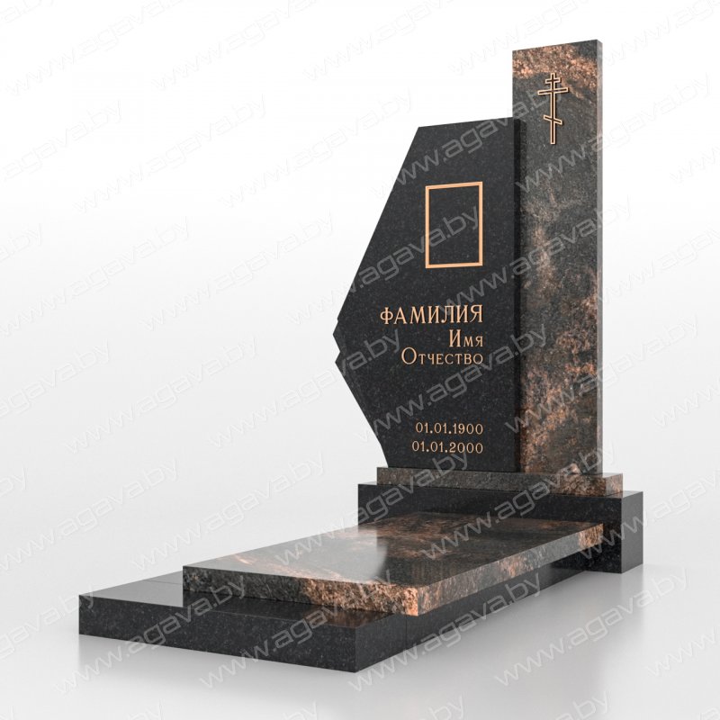 Элитные надгробный гранитный памятник F-06 Aurora на могилу