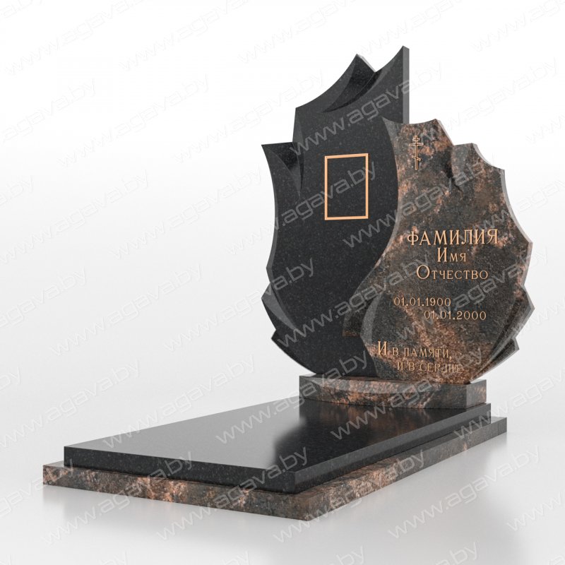 Элитные надгробный гранитный памятник F-18 Aurora в Минске