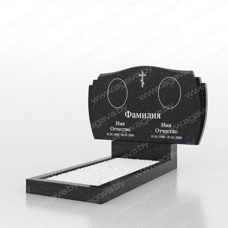 Стандартные надгробный мраморный памятник SG-13 под заказ