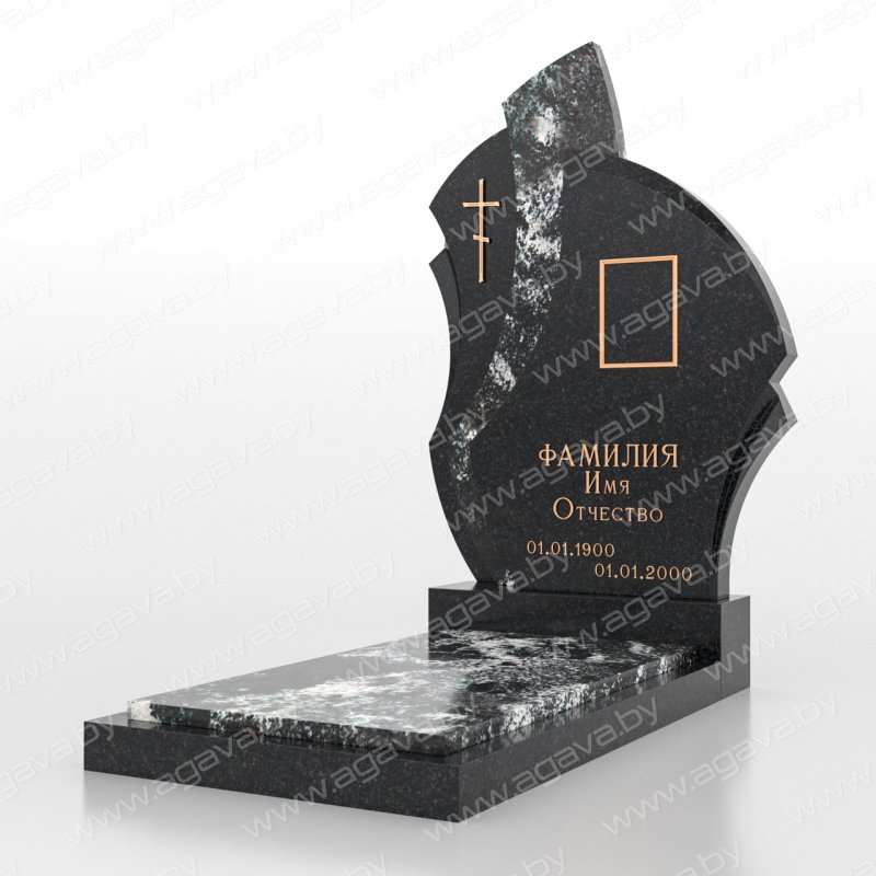 Элитные надгробный мраморный памятник F-26 Amf под заказ