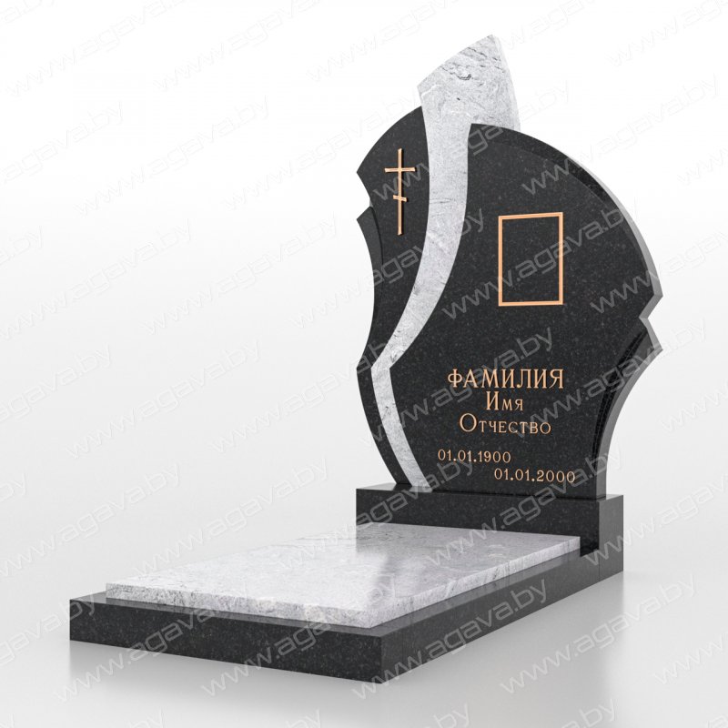 Элитные надгробный гранитный памятник F-26 Viscont на могилу