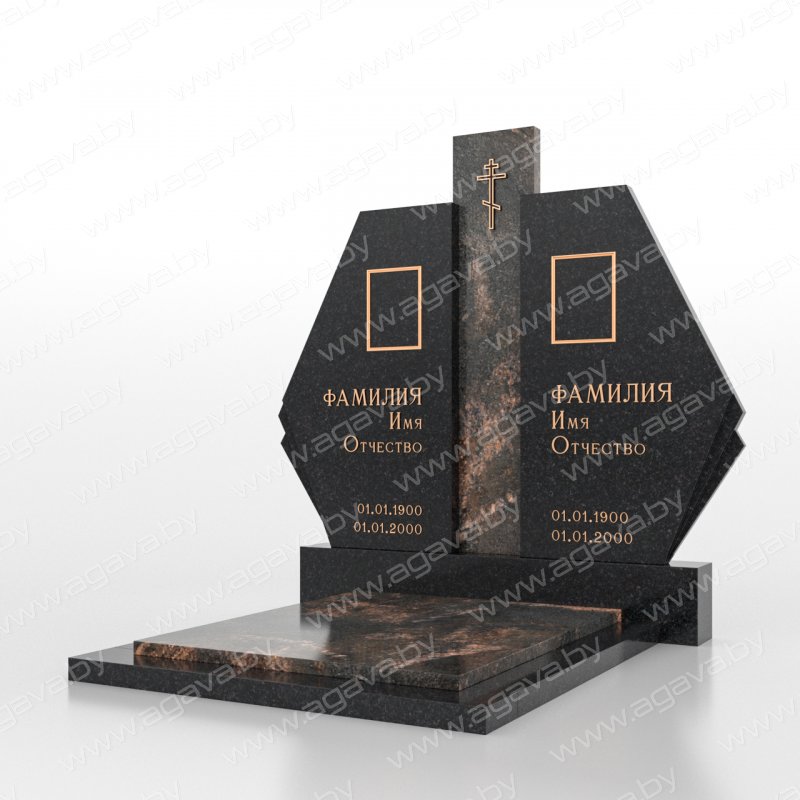 Памятники на двоих на могилу
